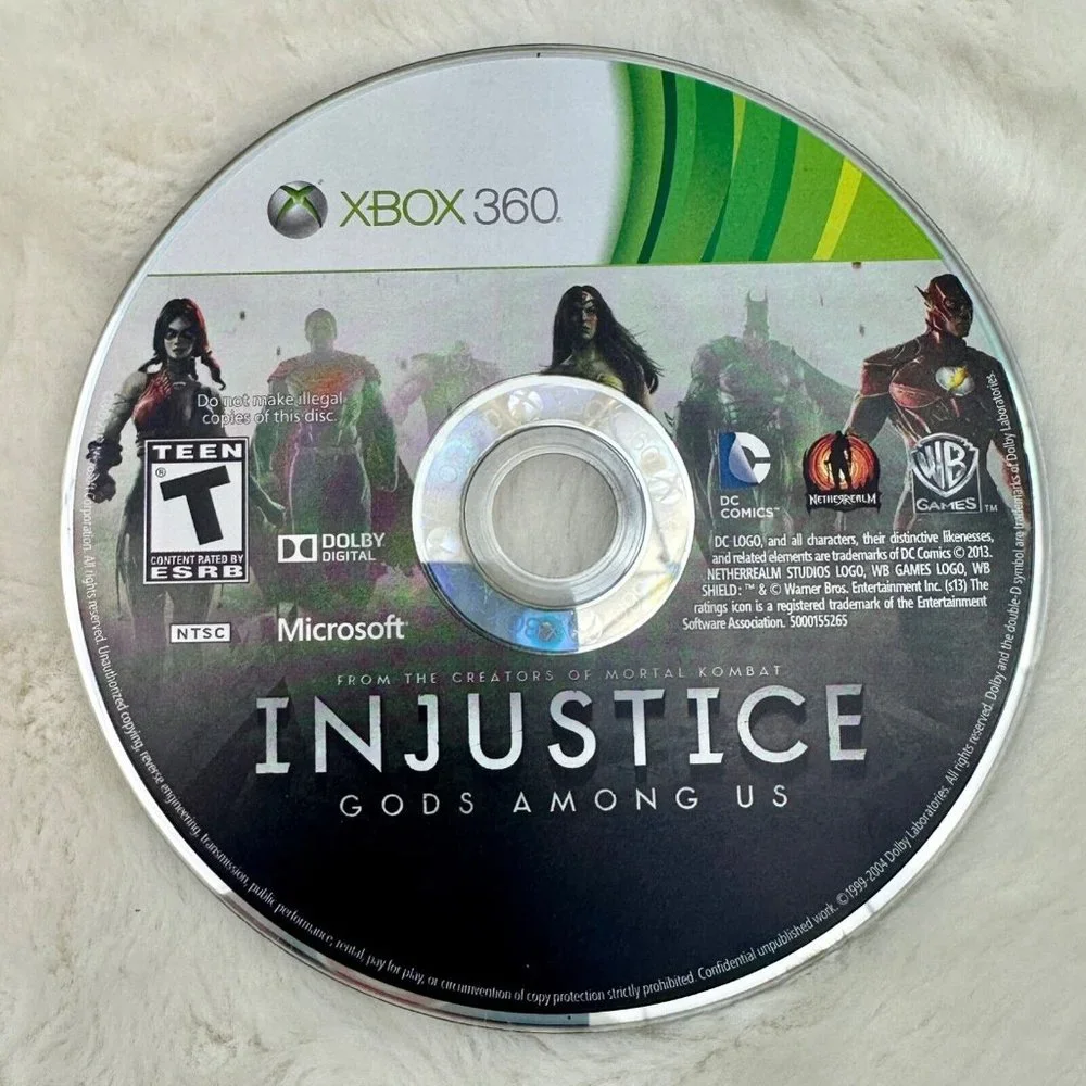 Injustice Gods Among Us XBOX 360 2013 WB Games